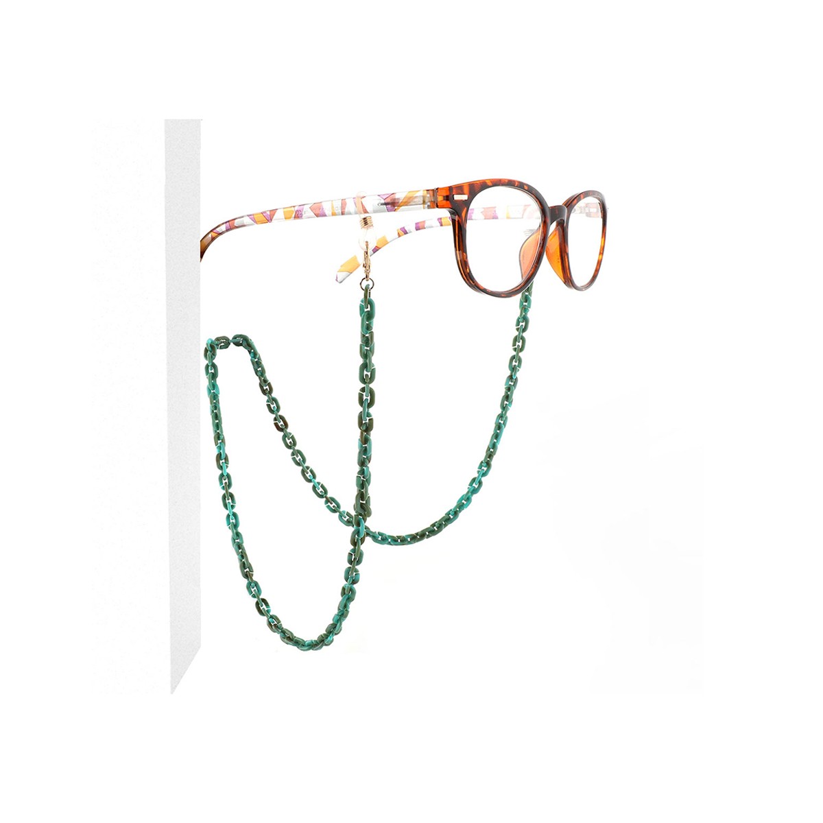 Emerald Green Eyeglass Chain
