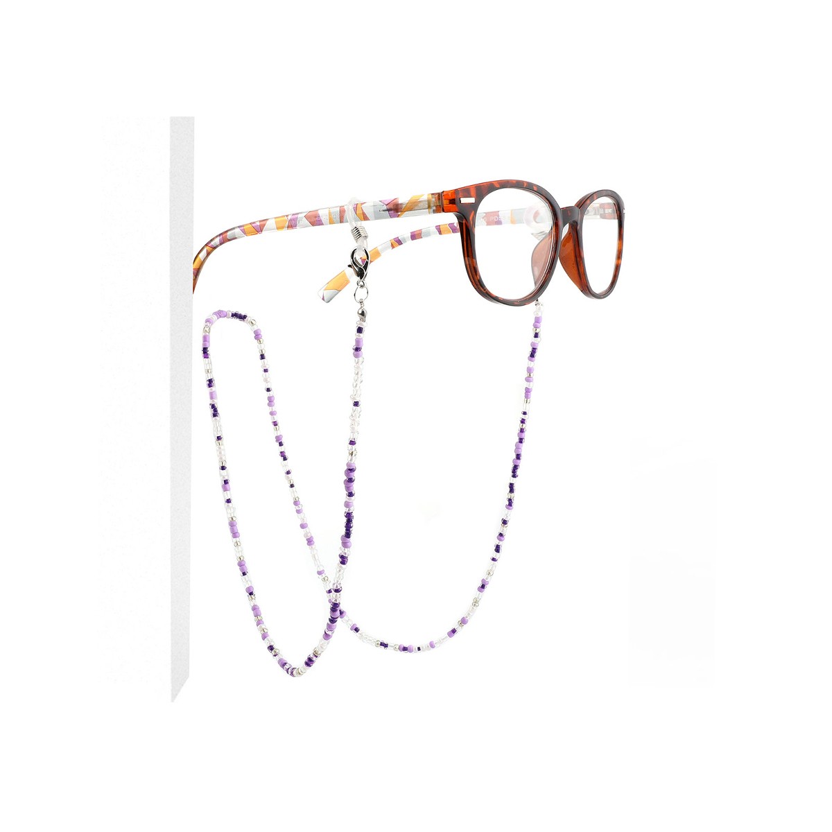 Violet Eyeglass Chain